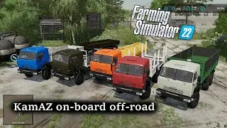 FS 22 Mods KamAZ on-board off-road