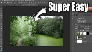 How To Blend Two Images Together In Photoshop | Super Quick & Easy | MollyBBMedia