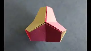 Кусудама оригами из модулей | Paper kusudama