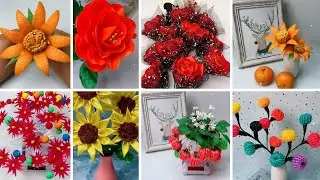 9 Stunning DIY Flower Crafts: Easy Handicraft Tutorials for Beautiful Blooms!