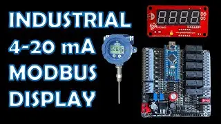 #8 Industrial 4 20mA Modbus 7 Segment Display