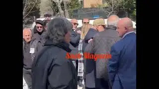 K.Yıldızoğlu'nun cenazesine katılan Şener Şen, fotoğraf çektirmek isteyenlere tepki gösterdi