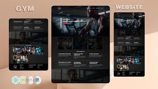 Build Your First Next.js Website || Build Complete Gym Website Using NEXT.JS in 2024