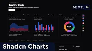 Shadcn Charts : Beautiful Charts Using Recharts in next Js