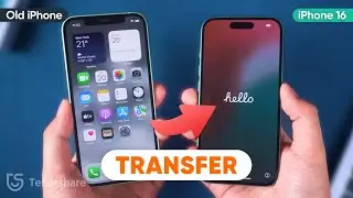 ¿Cómo transferir datos de un iPhone antiguo a un nuevo iPhone 16? | 2 formas de transferencias