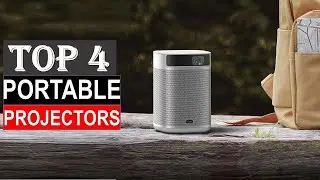 Best Portable Projectors for 2024  -  Top 4   Portable  Projectors  Reviews