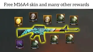 Get free M16A4 skin and many more rewards!