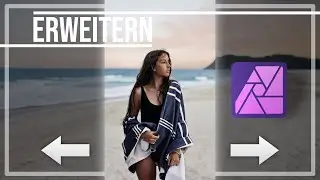 Hintergrund erweitern OHNE KI | Affinity Photo 2 Tutorial Deutsch