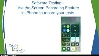 How to record your screen on mobile iOS using Screen Recorder -  Simplify Testing
