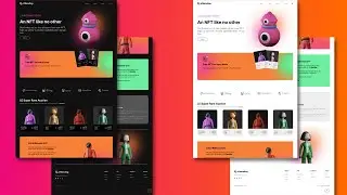 React Responsive NFT Website Design with Dark/Light Mode ☀️