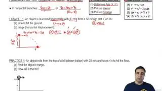 Projectile Motion: Horizontal Launch