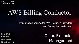 AWS Billing Conductor