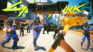 How Really It Be Like When Fighting the Max Tac in Cyberpunk 2.0