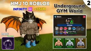 Under Ground Gym World - Dragon Wings & Gym League Roblox #2