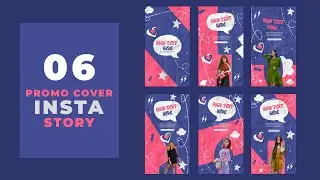 Promo Cover Instagram Story After Effects Templates