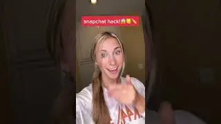 CRAZY snapchat hack!!😱📒 ✏️ #shorts