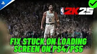 How To Fix NBA 2K25 Not Loading or Stuck on Loading Screen on PS4/PS5