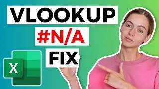 Fix The VLOOKUP Error #N/A in Excel