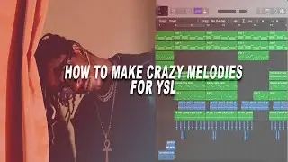 How to make CRAZY STRING MELODIES for YSL | How to make beats in 2021