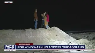 High wind warning in effect for Chicagoland