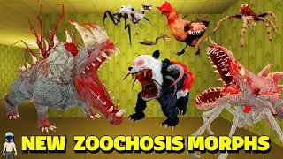 [ 19 ] How to get New 7  ZOOCHOSIS Morphs | #roblox #zoonomaly #zoochosis