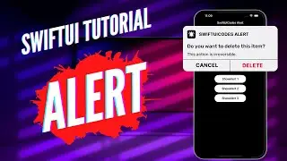 SwiftUI Tutorial: Alert Message | How to use Alert messages? 