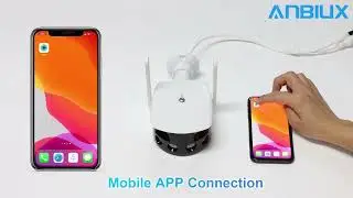 Ultra wide angle 180°  Dual Lens Wifi Camera iCSee App