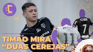 Corinthians mira duas cerejas para jogar ao lado de Garro l Veja escalação com 3 zagueiros