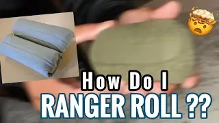 HOW TO RANGER ROLL MILITARY SOCKS & T-SHIRTS!! *MILITARY PACKING HACK* W/ Drill Sergeant Miles