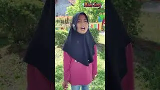 SANDAL FEBY JATUH KE KOLAM🥲🙏 #trending #comedy #funnyvideos #ngeshortsbareng