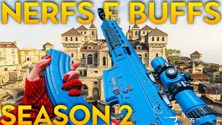 NERFS e BUFFS SEASON 2 WARZONE