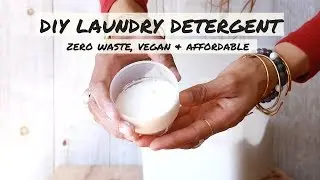 3 INGREDIENT LAUNDRY DETERGENT » DIY, Zero Waste + Affordable