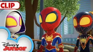 Spideys Web-Spinner Boots ⚡️ | Marvels Spidey and his Amazing Friends | @disneyjunior