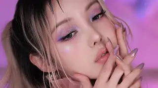 오로라 코튼캔디 메이크업 Aurora Cotton Candy Makeup Tutorial