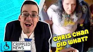 NEW Arrest Bodycam Footage of CHRIS CHAN - MRBEAST vs RONALDO - Amouranth BANNED! #CrippledNews