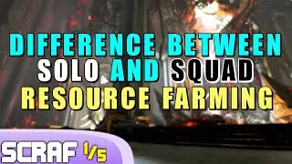 Warframe - Difference between SOLO and Squad Star Chart Resource Farming - SCRAF 1/5