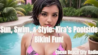 Sun, Swim, & Style: Kira's Poolside Bikini Fun!