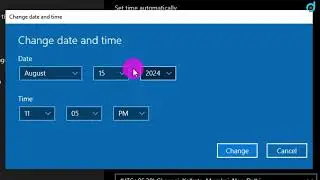 Windows 10 me Time Kaise Set Kare (Two Click Process) How to Set Clock Time in Windows 10