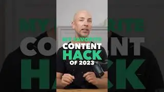 My favorite content hack of 2023 🚀 #seo #backlinks