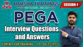 #Pega Interview | Interview Question and Answers Day 1 |  Pega Training Call/ Whatsapp +919652532753