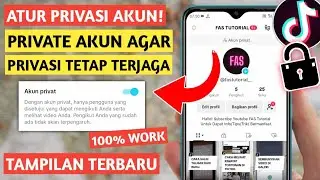 CARA PRIVATE AKUN TIKTOK | KUNCI AKUN TIKTOK