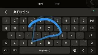 how to use glide or swipe typing  in Samsung keyboard