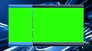 Anchor and Footage Window with Green Screen with 4K and Green Screen | FREE TO USE | iforEdits