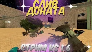 СТРИМ - СЛИВ ДОНАТА КС 1.6 | ВЫПОЛНЯЮ ВАШИ ЗАДАНИЯ #shorts #game #counterstrike