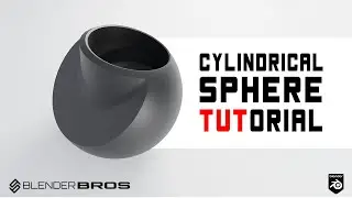 IMPOSSIBLE Shape in Blender? (Cylindrical Sphere Tutorial)