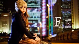 Photoshop Tutorial : How to Edit Night Portrait Photography I Camera Raw Presets Free Download