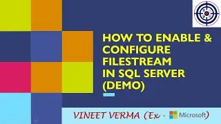 How to Enable & Configure FILESTREAM | Microsoft SQL Server | Database Design | Data Science