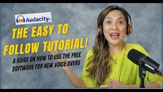 HOW TO USE AUDACITY FOR VOICE OVERS- Basic and Simple Step- By- Step Tutorial on How to Record