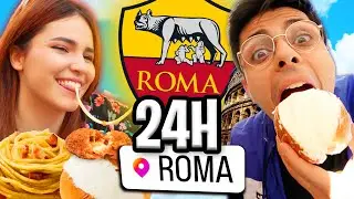 Mangiamo Per 24H Solo Cibo Di ROMA 🍝🐺