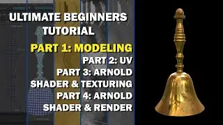 Beginners Maya Tutorial: Modeling to Rendering - [1/4: Modeling]